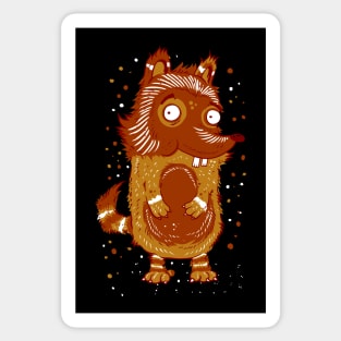 cute fox cartoon Sticker